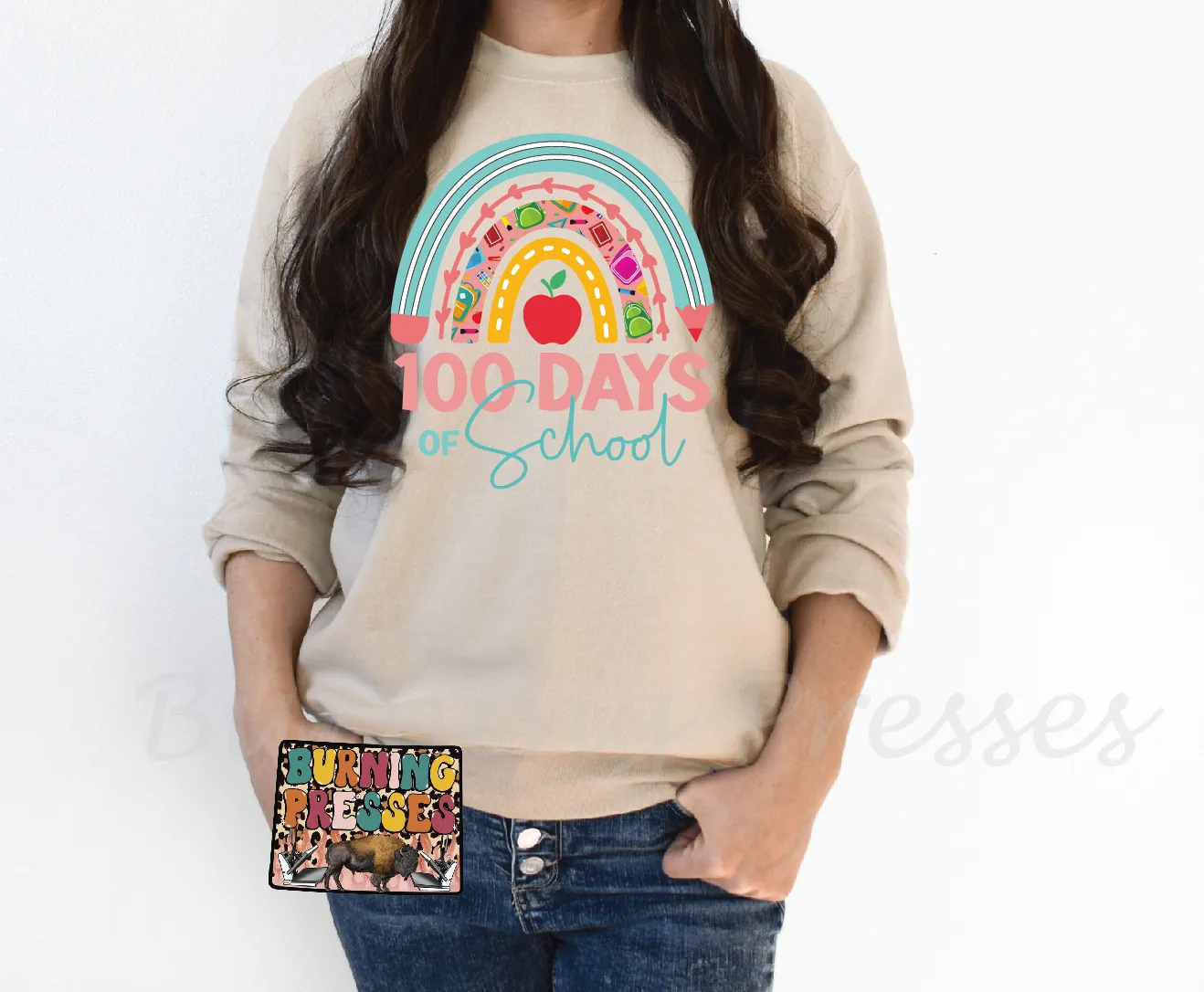 1067 100 days of School DTF/Sublimation Transfer