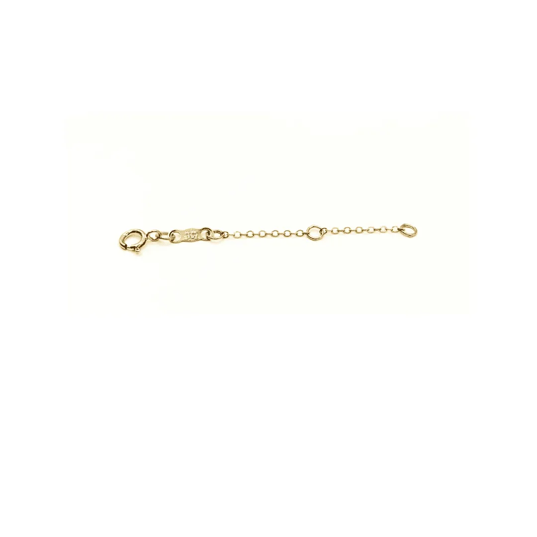 14k Gold Filled Necklace Extender Chain - 2