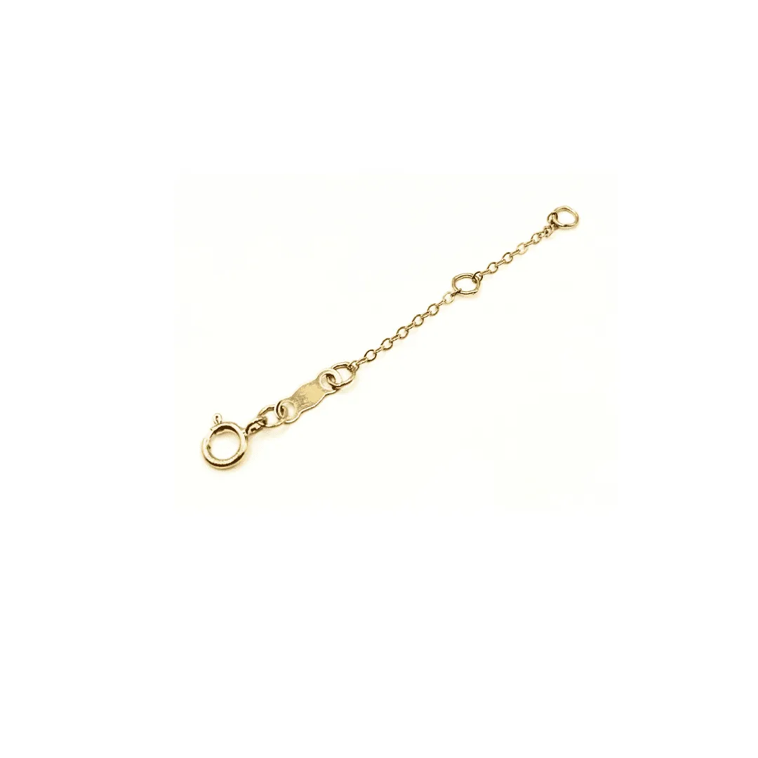 14k Gold Filled Necklace Extender Chain - 2