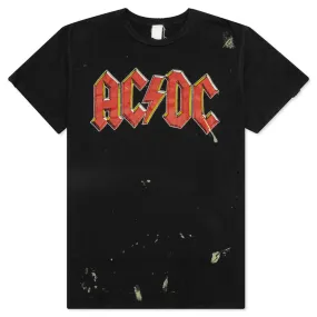 AC/DC 1980 Crew Tee - Coal Pigment