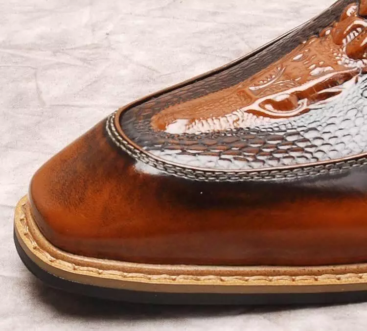 Angelo Leather Penny Loafers For Men