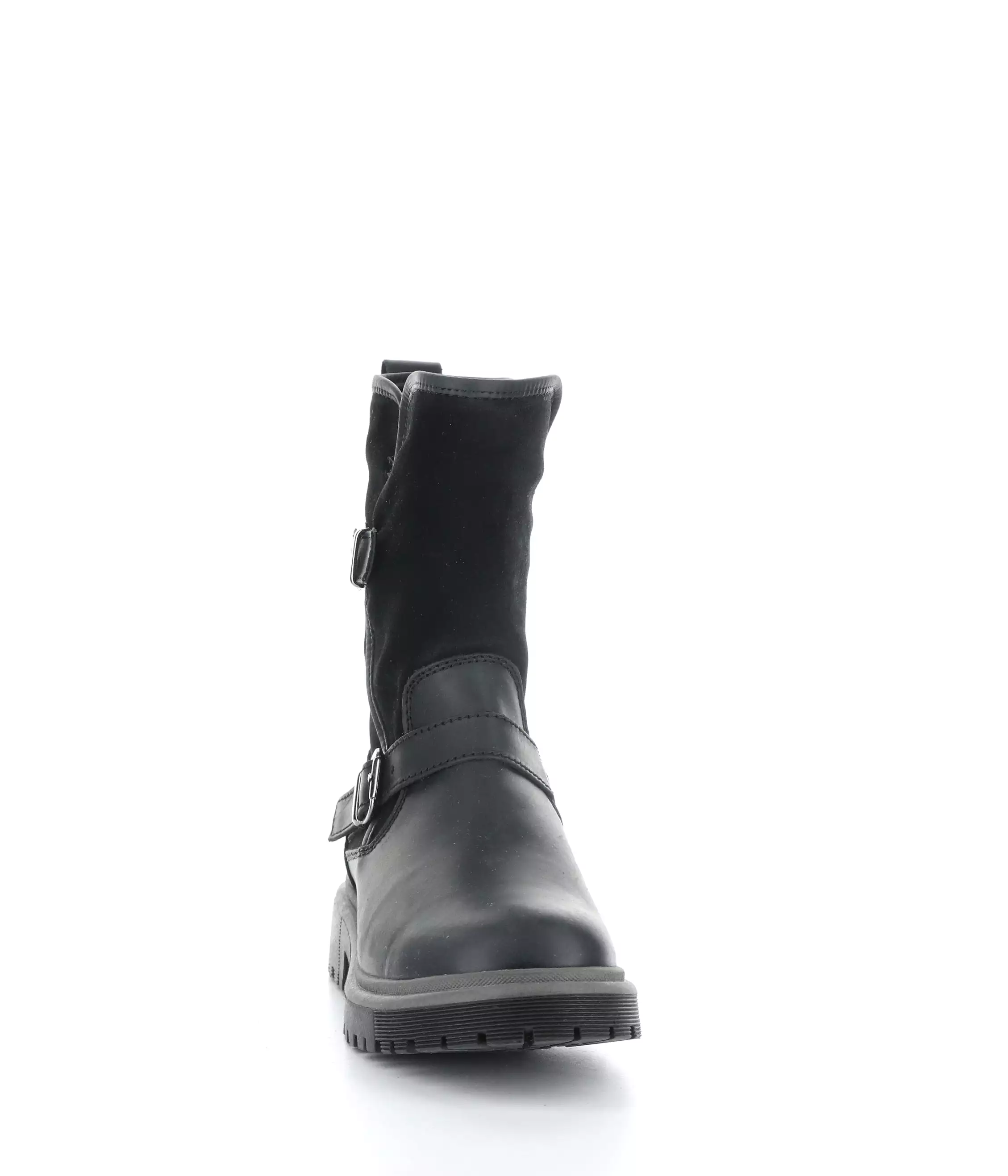 ANOVA BLACK Round Toe Boots