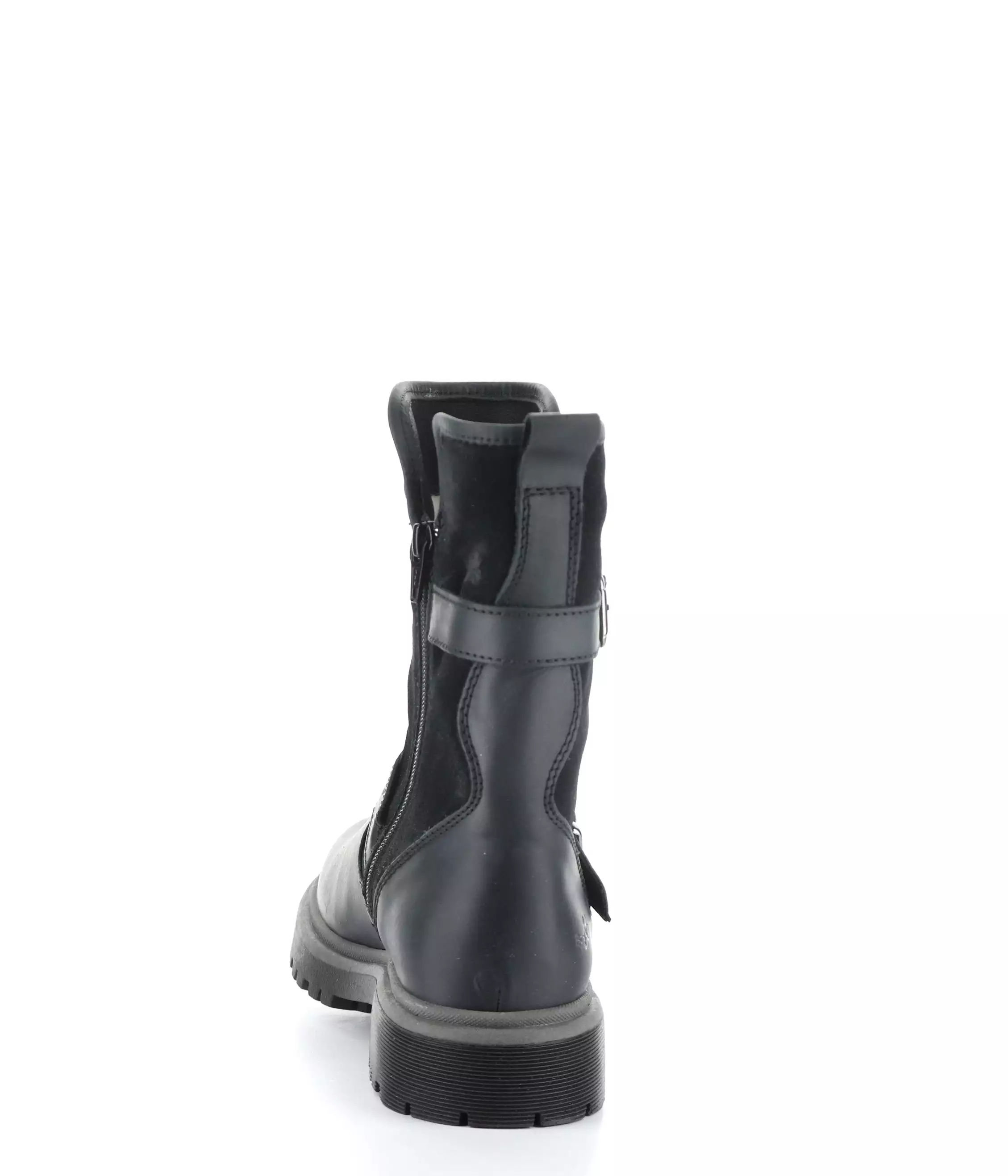 ANOVA BLACK Round Toe Boots