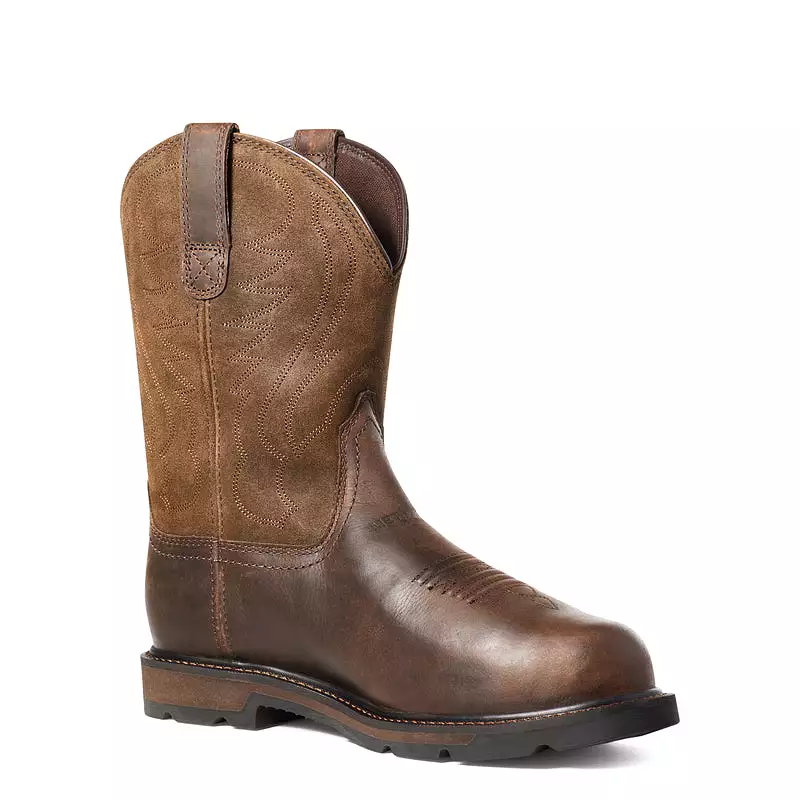 'Ariat' Men's Groundbreaker MetGuard EH Steel Toe - Brown