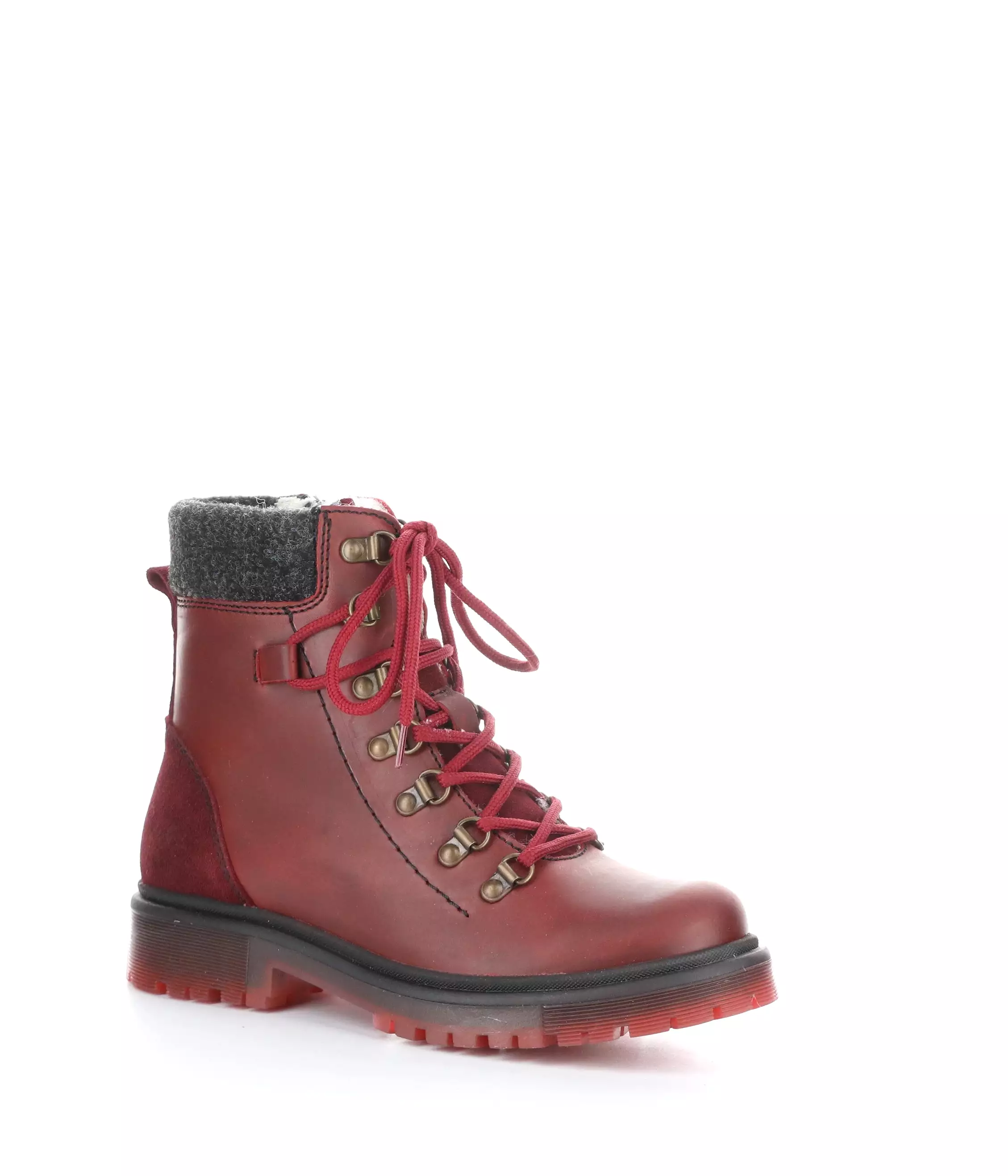 AXEL RED/SANGRIA Round Toe Boots