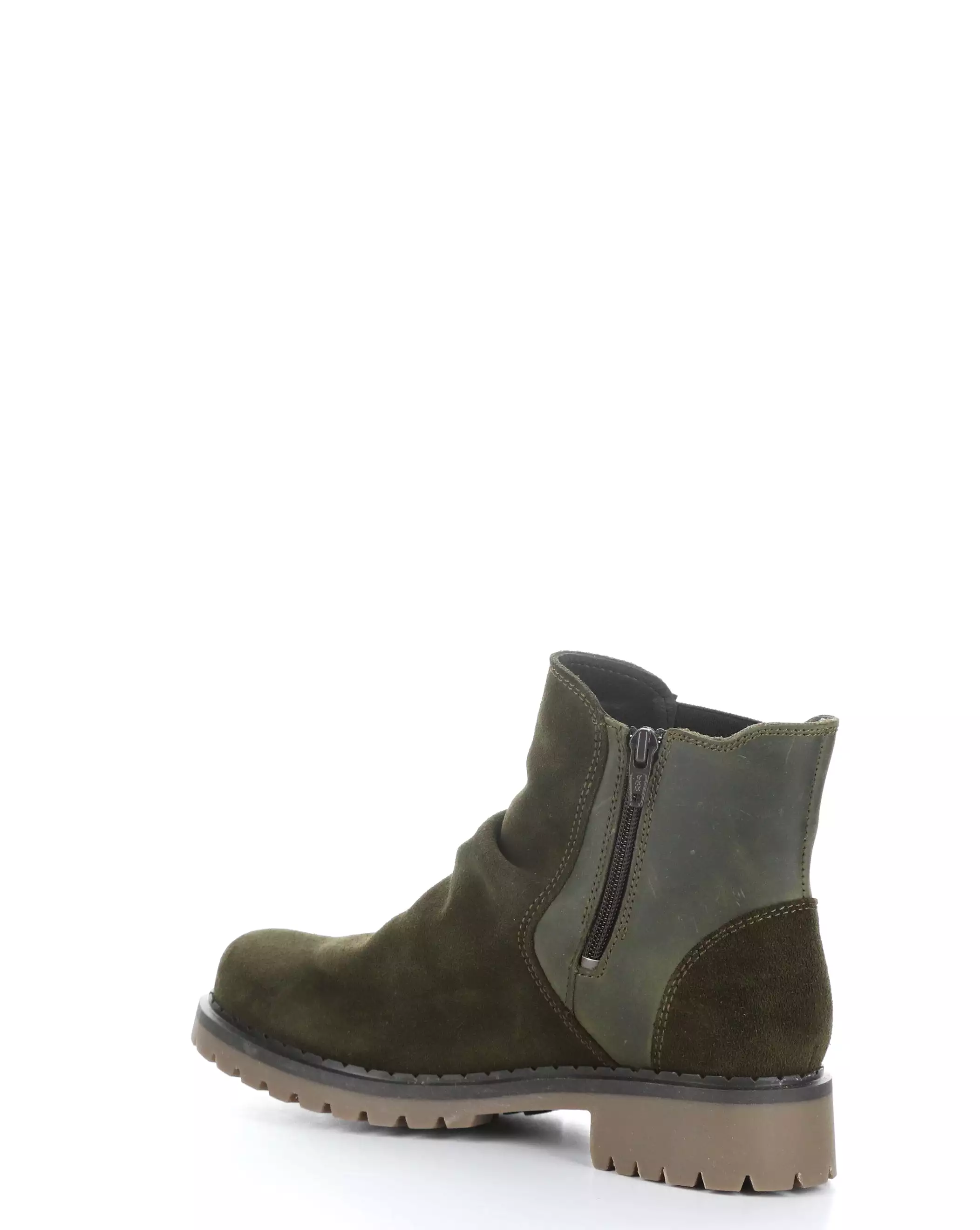 BARB OLIVE Elasticated Boots