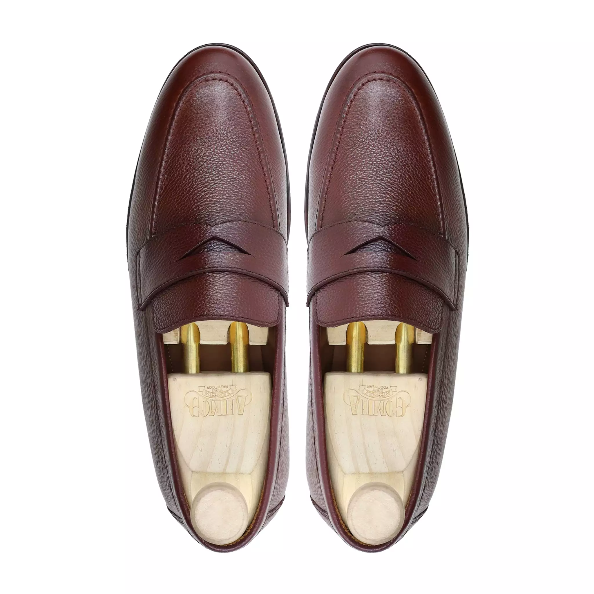 BARQ - OXBLOOD PEBBLE GRAIN LOAFER