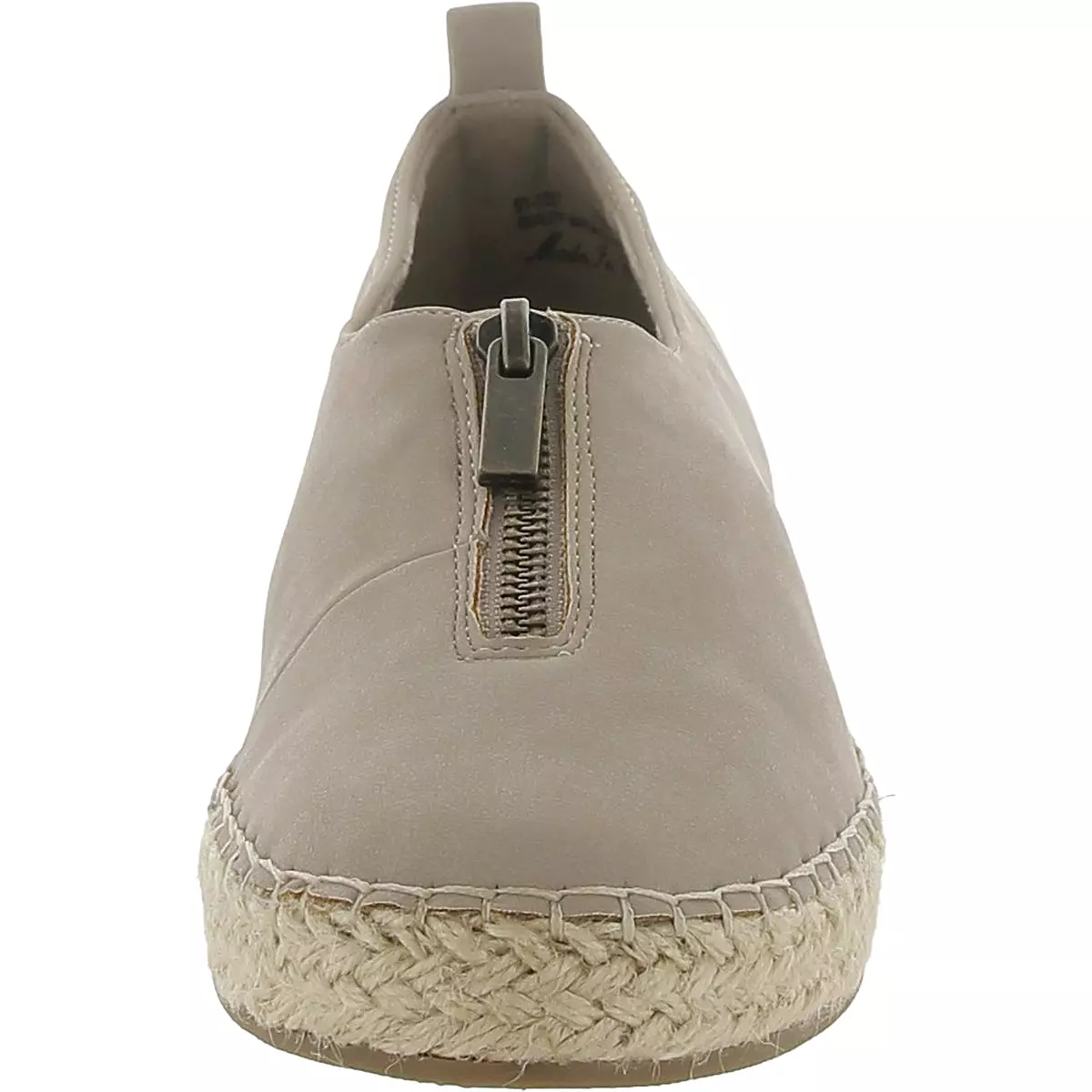 Bella Vita Womens Faux Suede Zipper Espadrilles