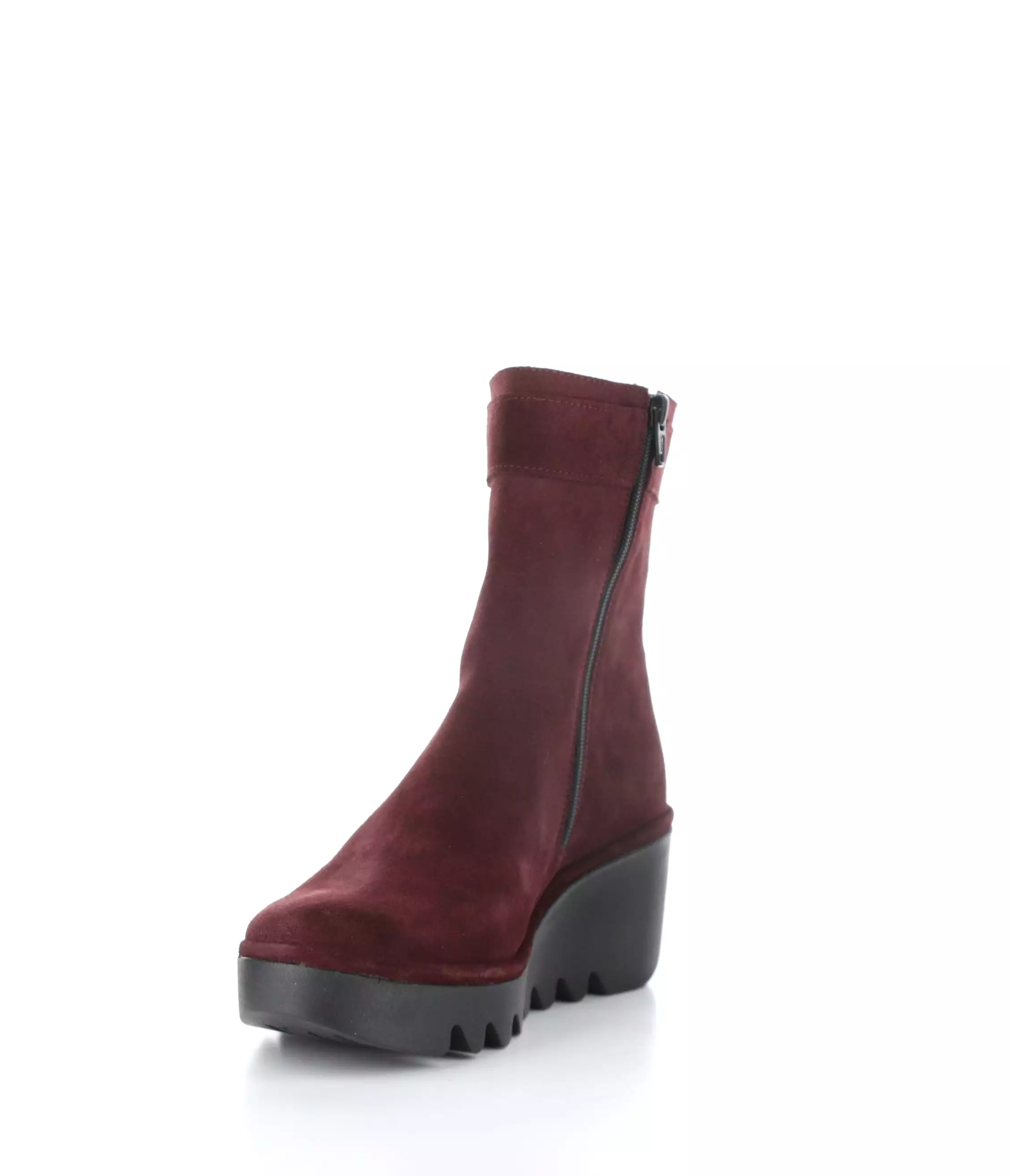 BEPP396FLY 001 WINE Round Toe Boots