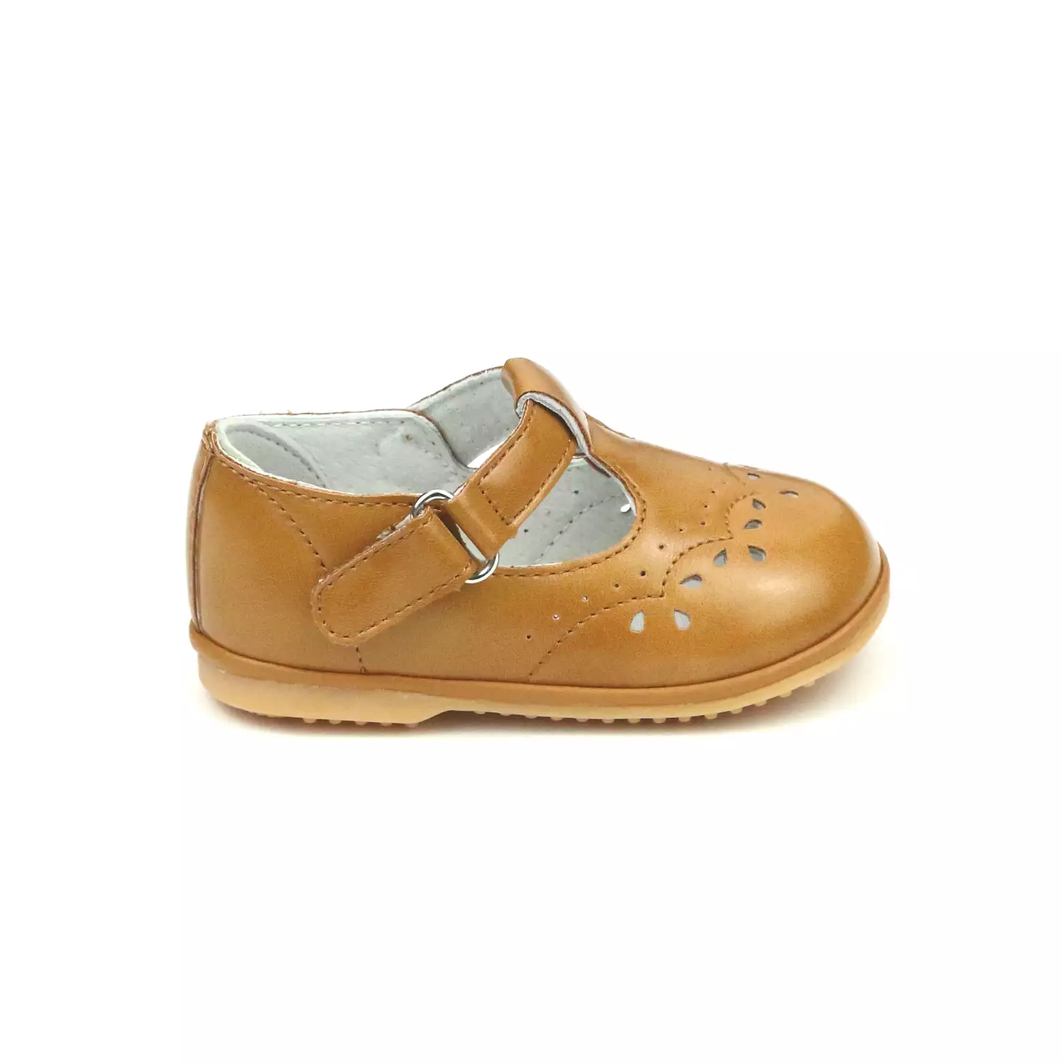 Birdie Leather T-Strap Mary Jane (Baby)