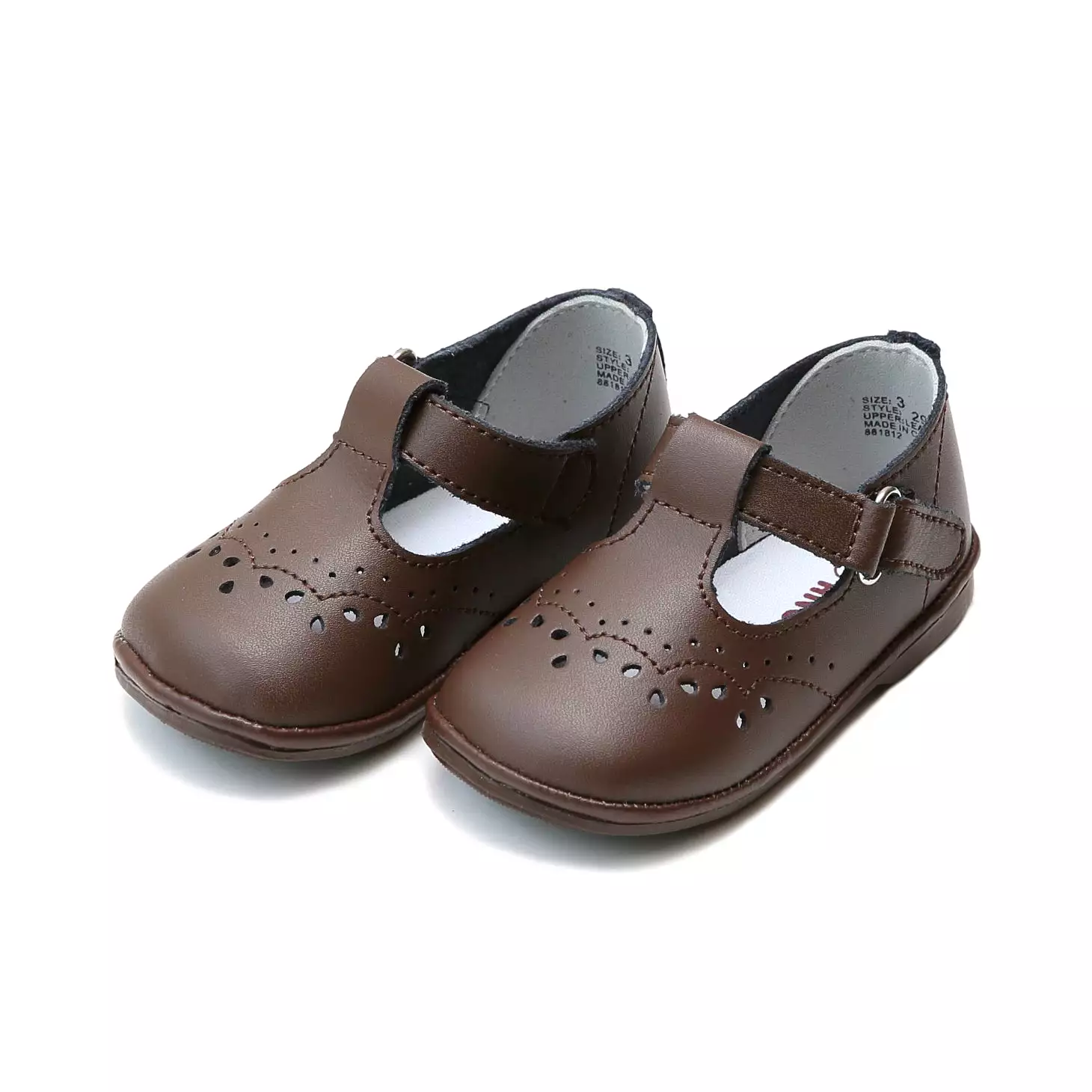 Birdie Leather T-Strap Mary Jane (Baby)