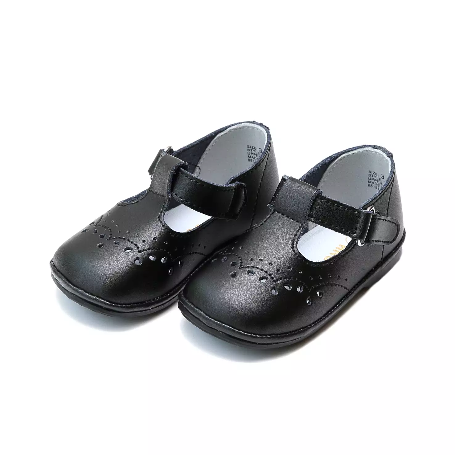 Birdie Leather T-Strap Mary Jane (Baby)