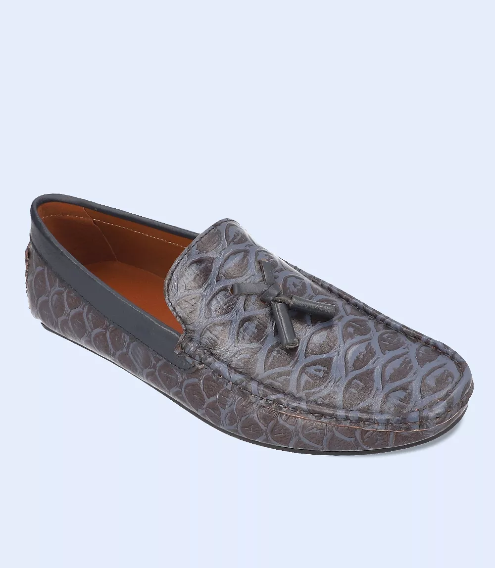 BM4258-GREY-Men Loafers