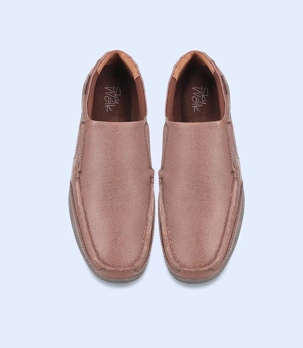 BM4310-BROWN-Men Loafers