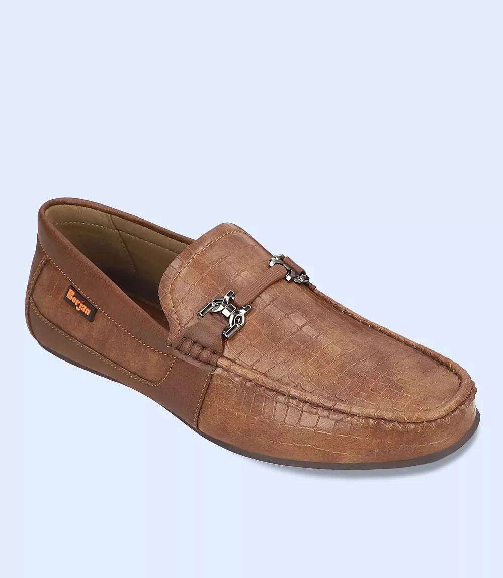 BM5246-TAN-Men Loafers