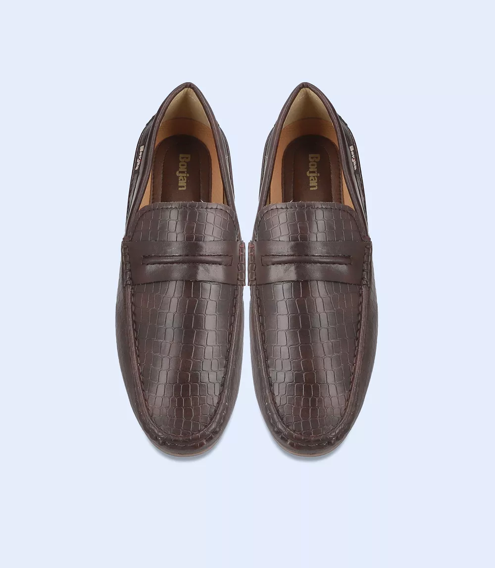 BM5248-ESPRESSO-Men Loafers