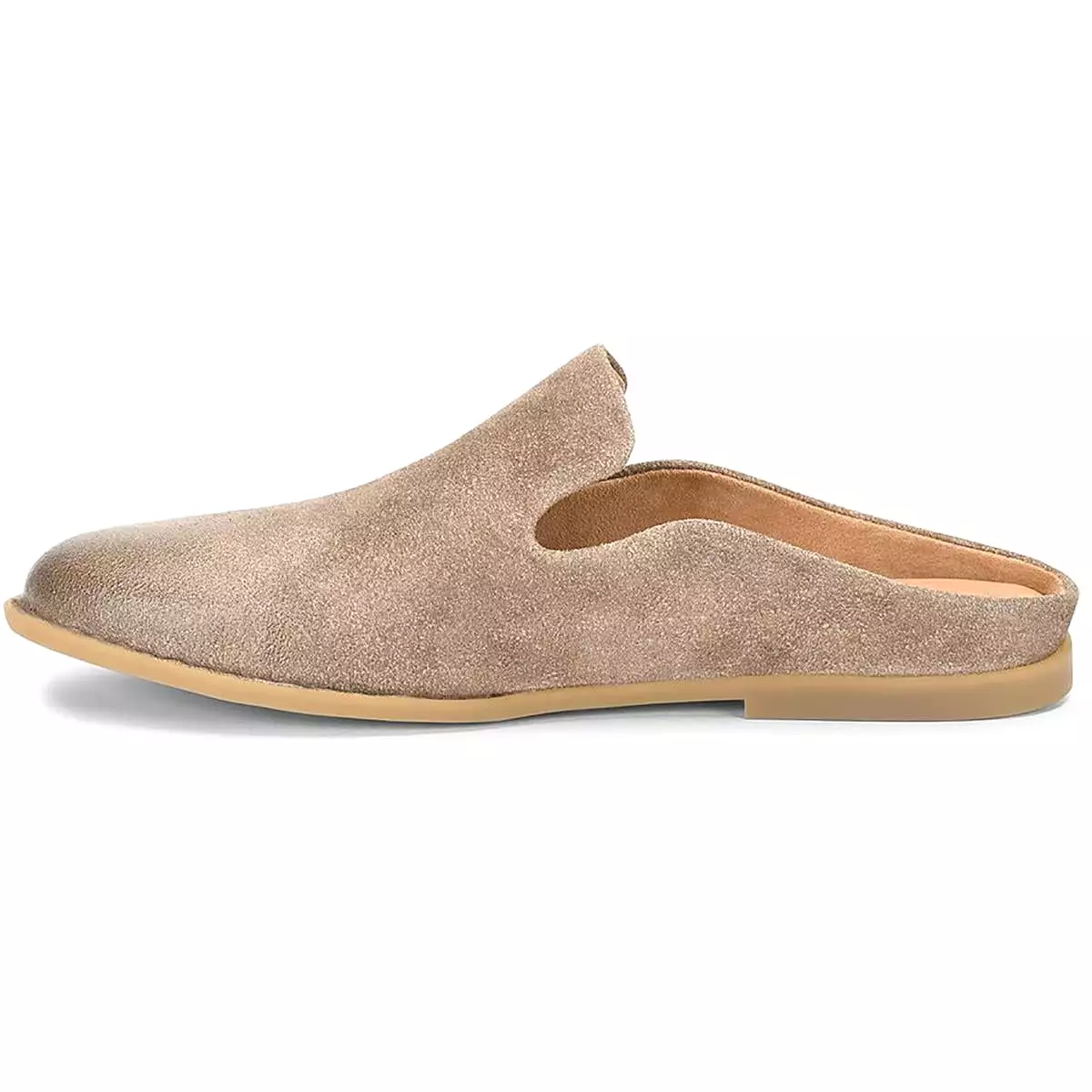 Born Womens Maia Leather Distressed Mules