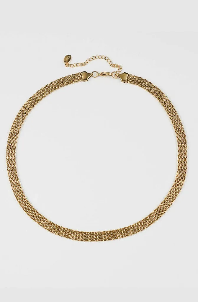 BRENDA GRANDS BRAIDED NECKLACE