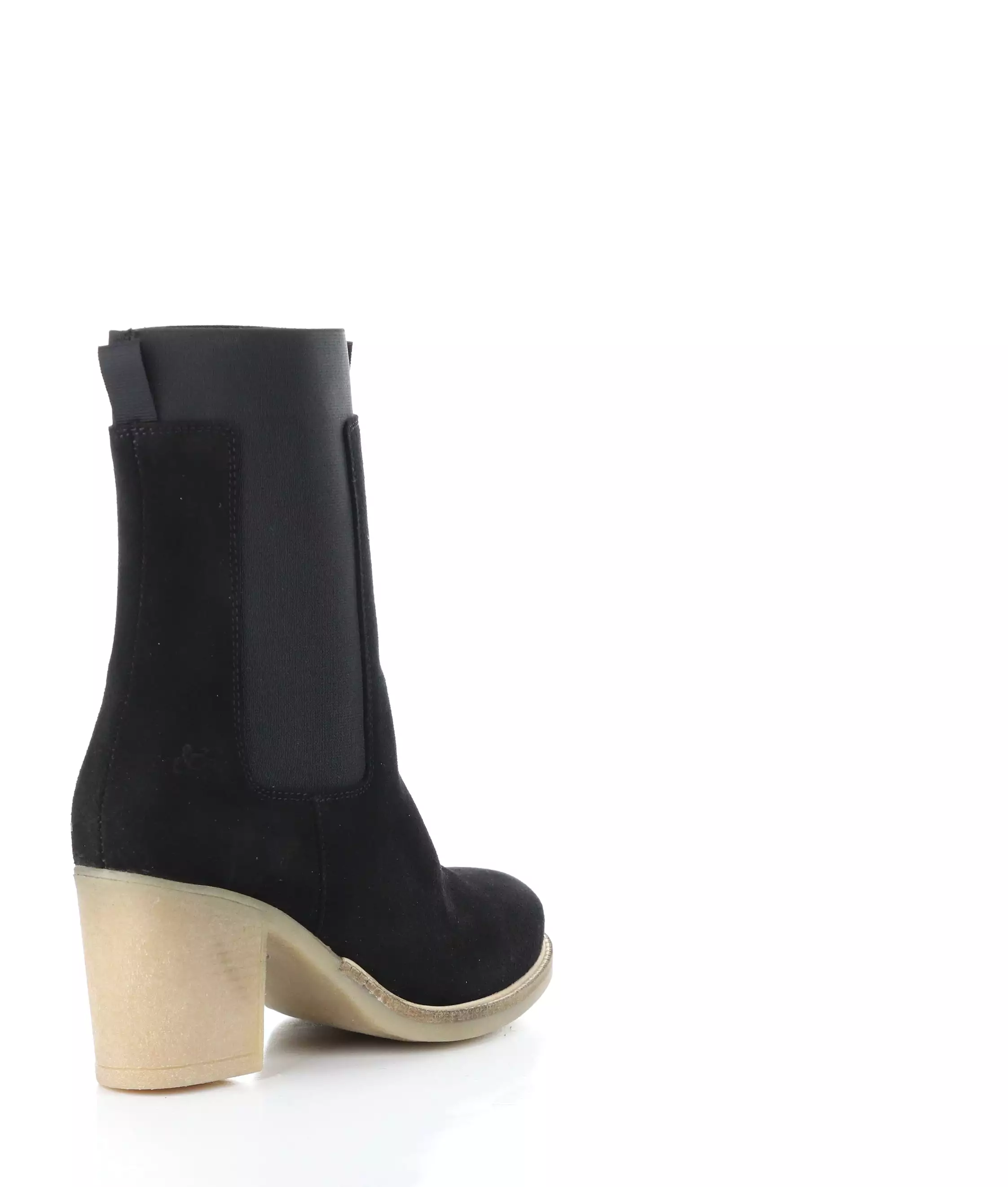 BRIGHTS BLACK Elasticated Boots