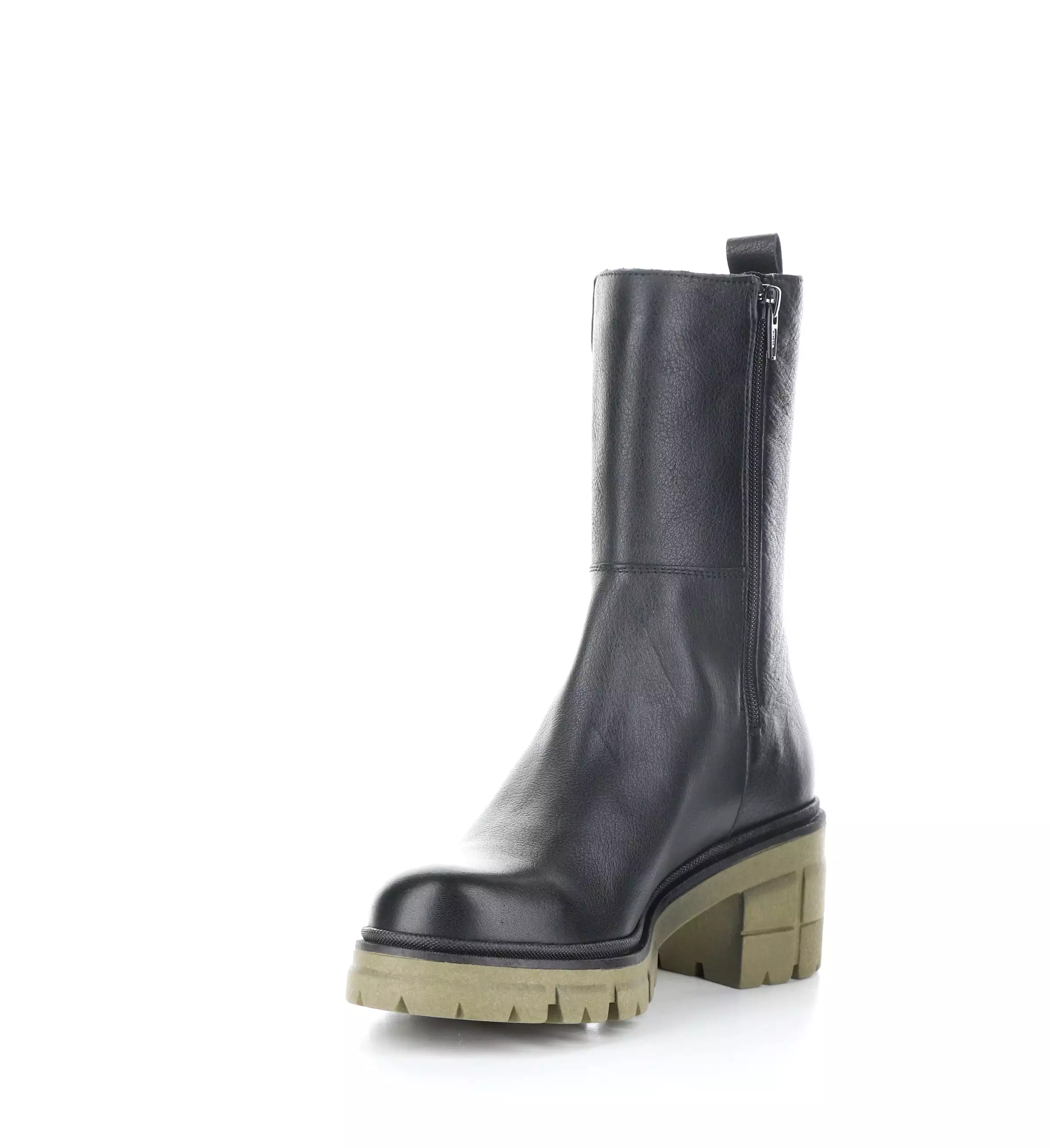 BRUNAS BLACK/GREEN Elasticated Boots