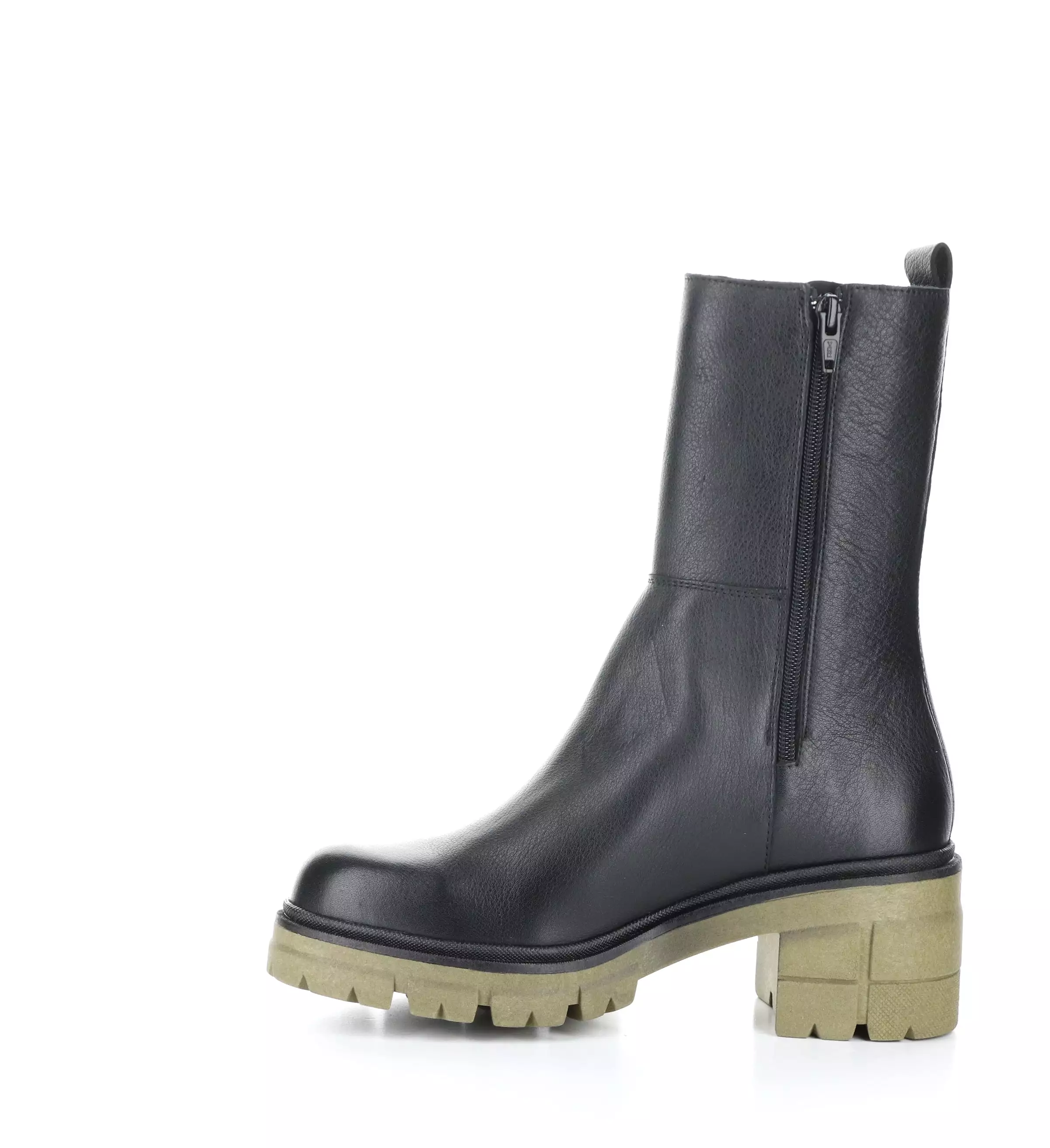 BRUNAS BLACK/GREEN Elasticated Boots