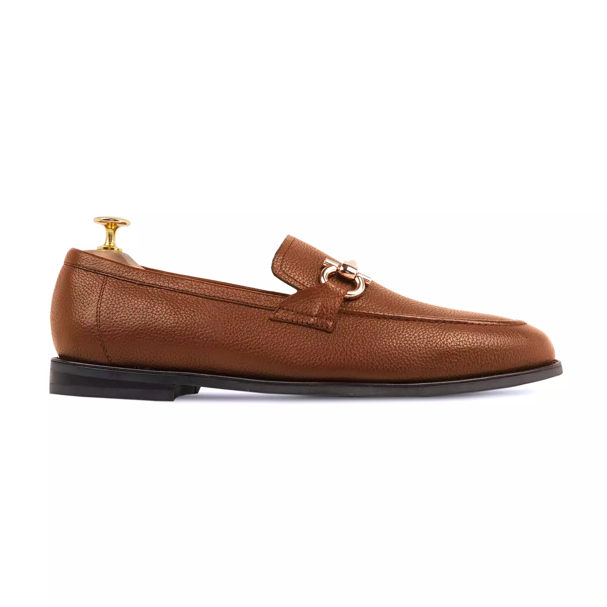 BUCHAREST - TAN PEBBLE GRAIN LOAFER