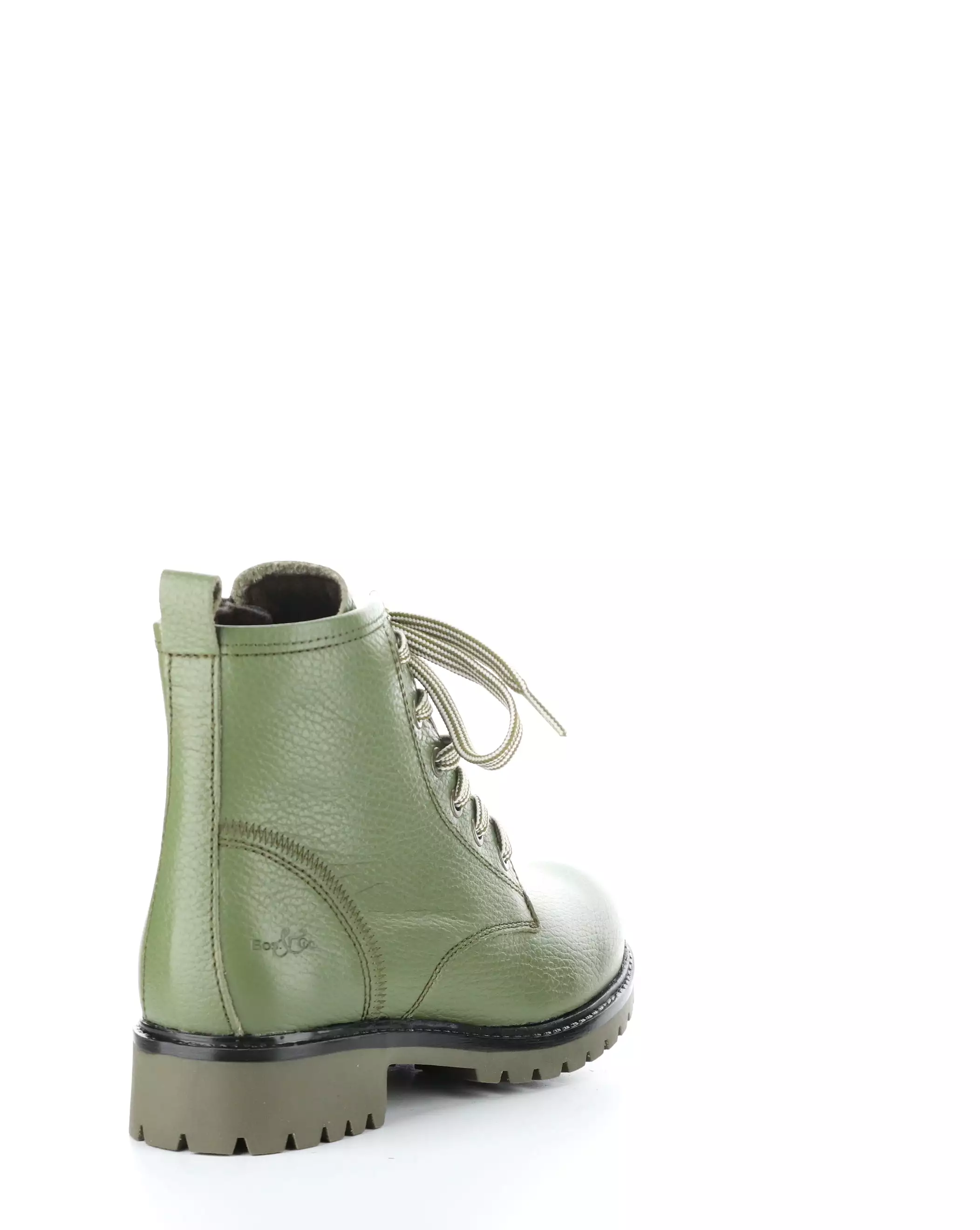 CARINAS OLIVE Round Toe Boots