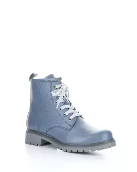 CARINAS STEEL BLUE Round Toe Boots