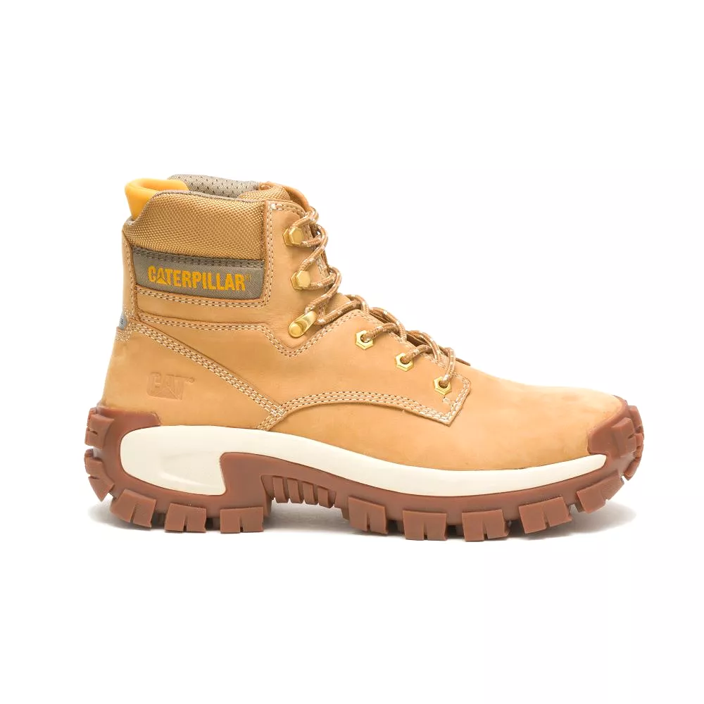 'Caterpillar' Men's 6 Invader Hi EH Steel Toe - Honey Reset