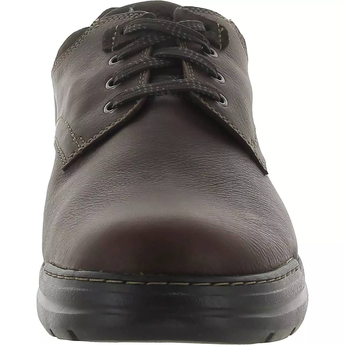 Clarks Mens Rockie2 LOGTX Leather Embossed Oxfords