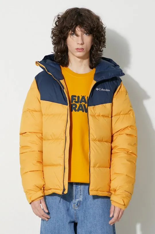 Columbia jacket Iceline yellow color