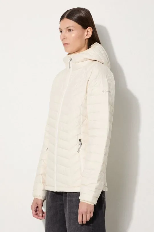 Columbia jacket women's beige color