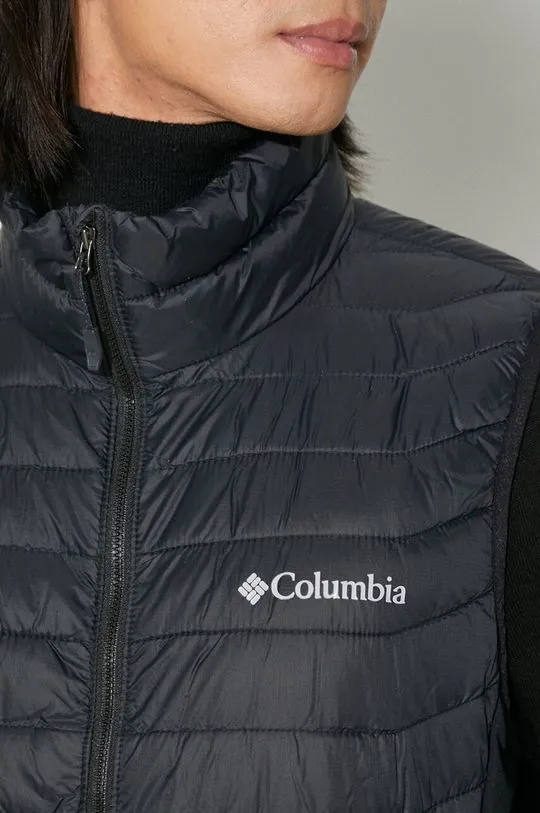 Columbia sports vest Powder Pass black color 1842414