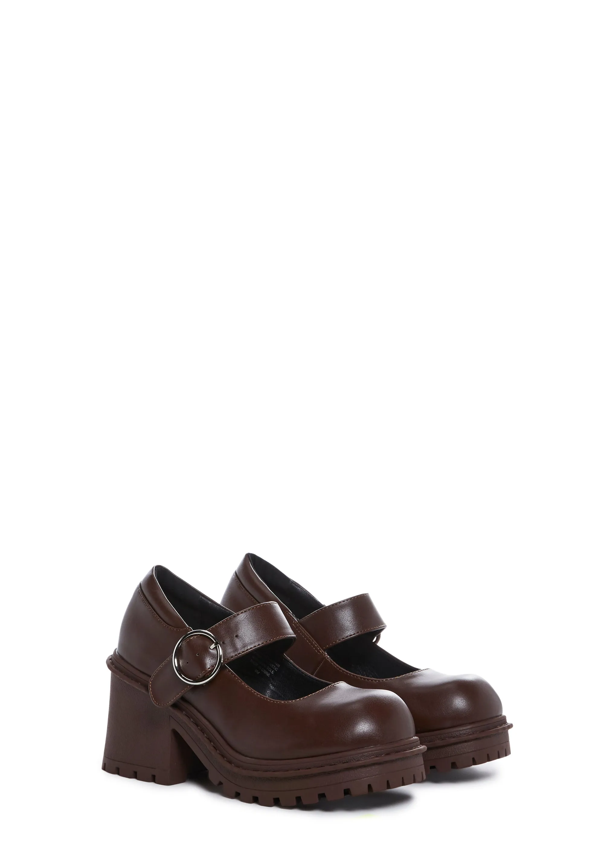 Comparing Notes Platform Mary Janes - Brown-