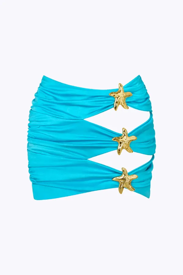 Coupe Seastar Skirt Aquamarine