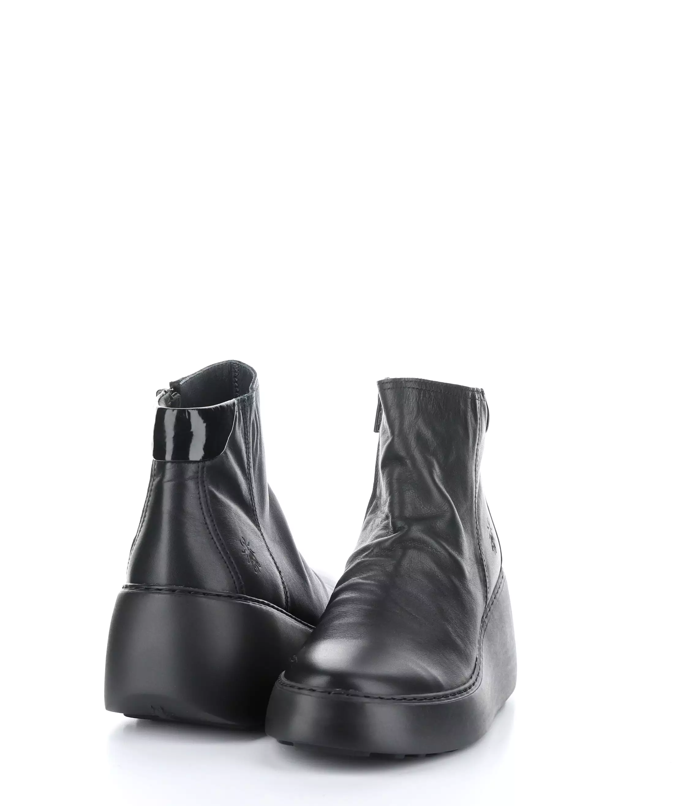 DABE461FLY 006 BLACK Round Toe Boots