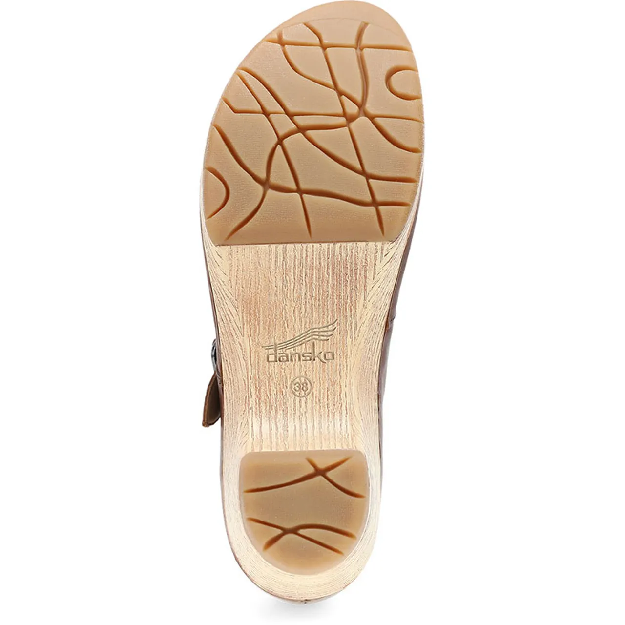 Dansko LILAH Tan Oiled Pull Up Mary Janes