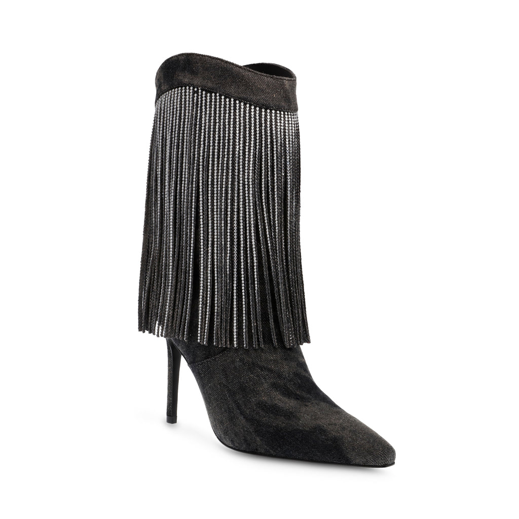 Delray Bootie BLK DENIM