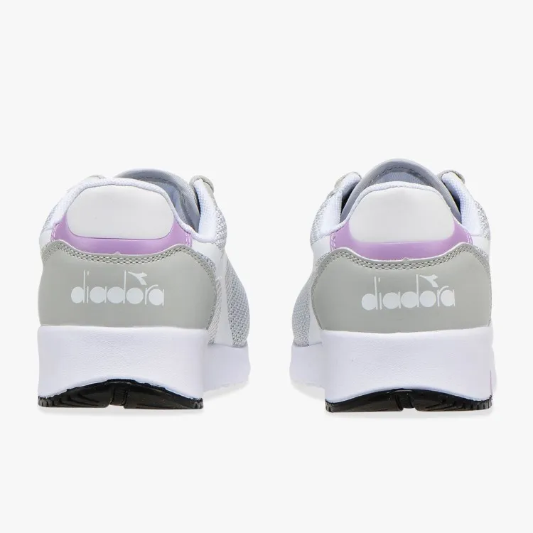 Diadora Evo Run GS Scarpe Running Stringate Aluminum Lilla