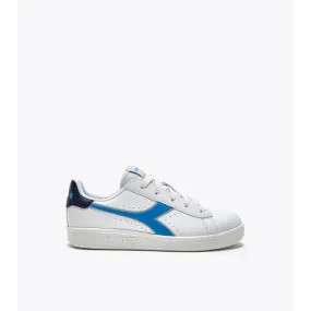 Diadora Game P GS Scarpe da Ginnastica Ragazzo Bianco Azzurro