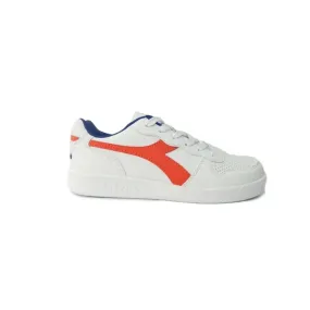 Diadora Playground GS Scarpe da Ginnastica Bianco Blu Arancio