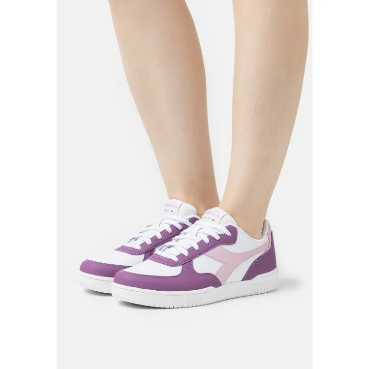 Diadora Raptor Low Scarpe da Ginnastica Donna Bianco Ametista