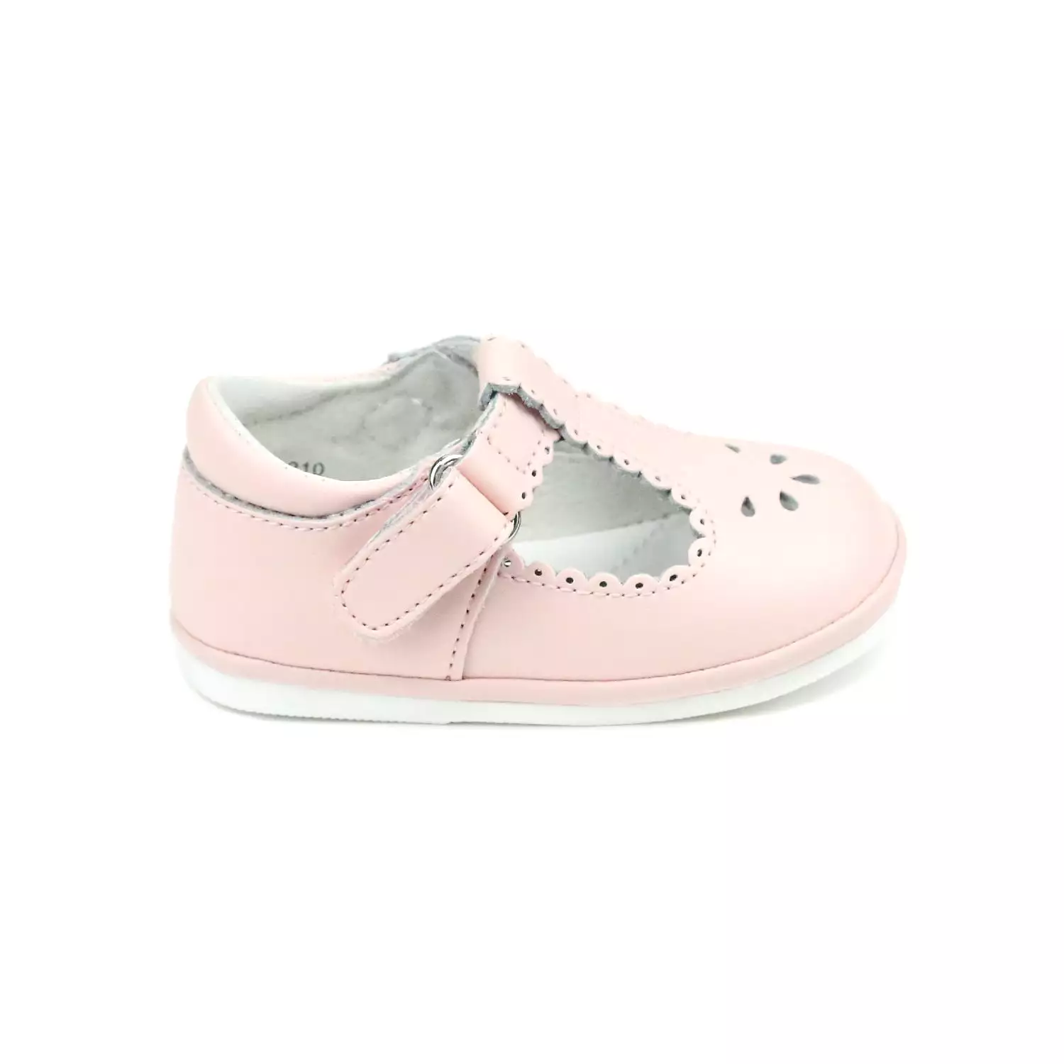 Dottie Scalloped T-Strap Mary Jane (Baby)