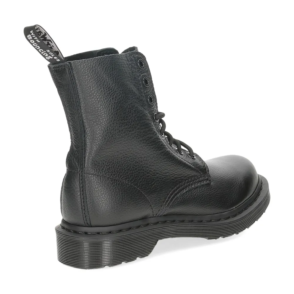 Dr. Martens 1460 Pascal mono black virginia - Al Siletto | Al Siletto