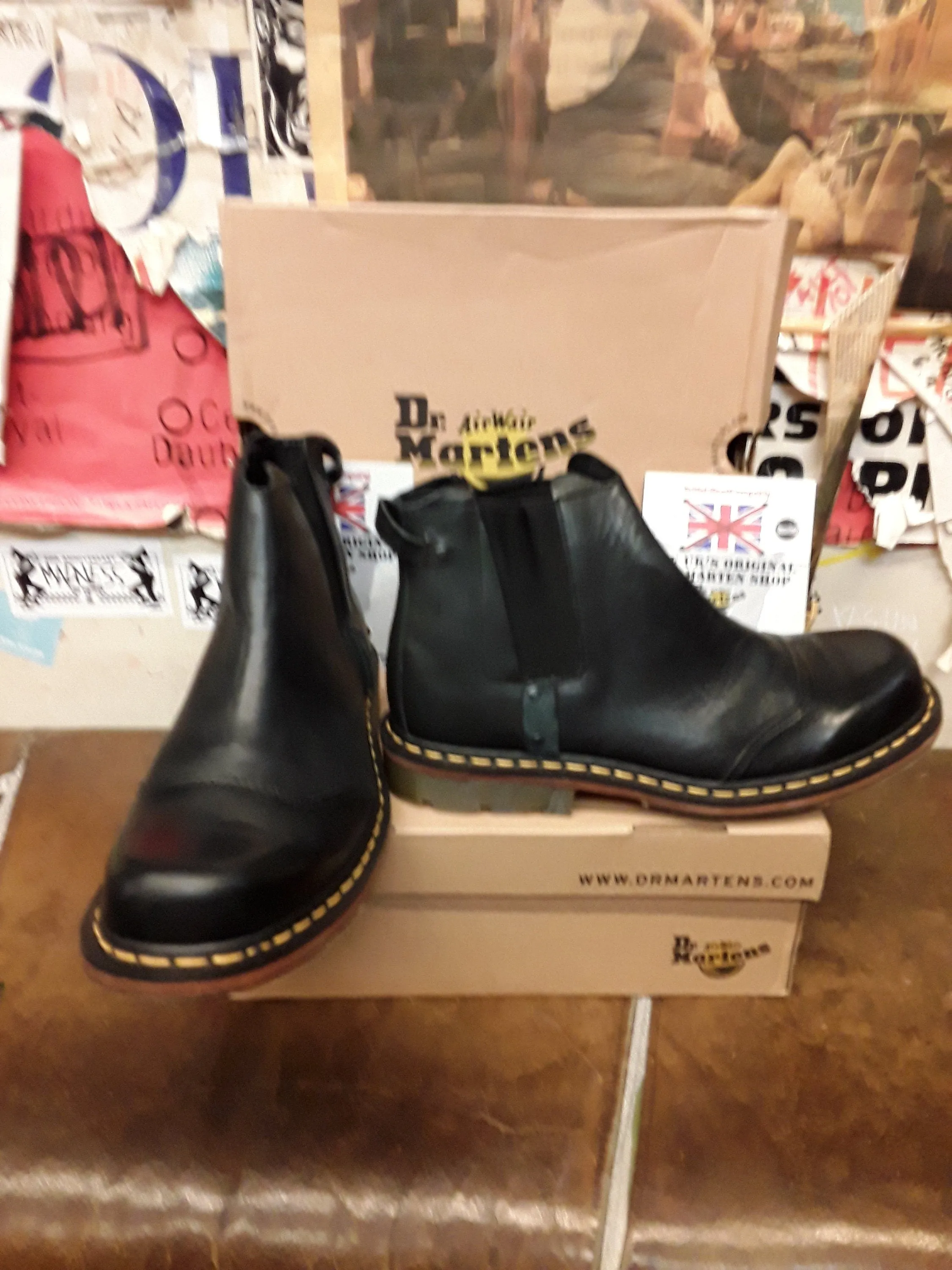 Dr Martens 8b91 Black Chelsea Boot Sizes 11 and 12