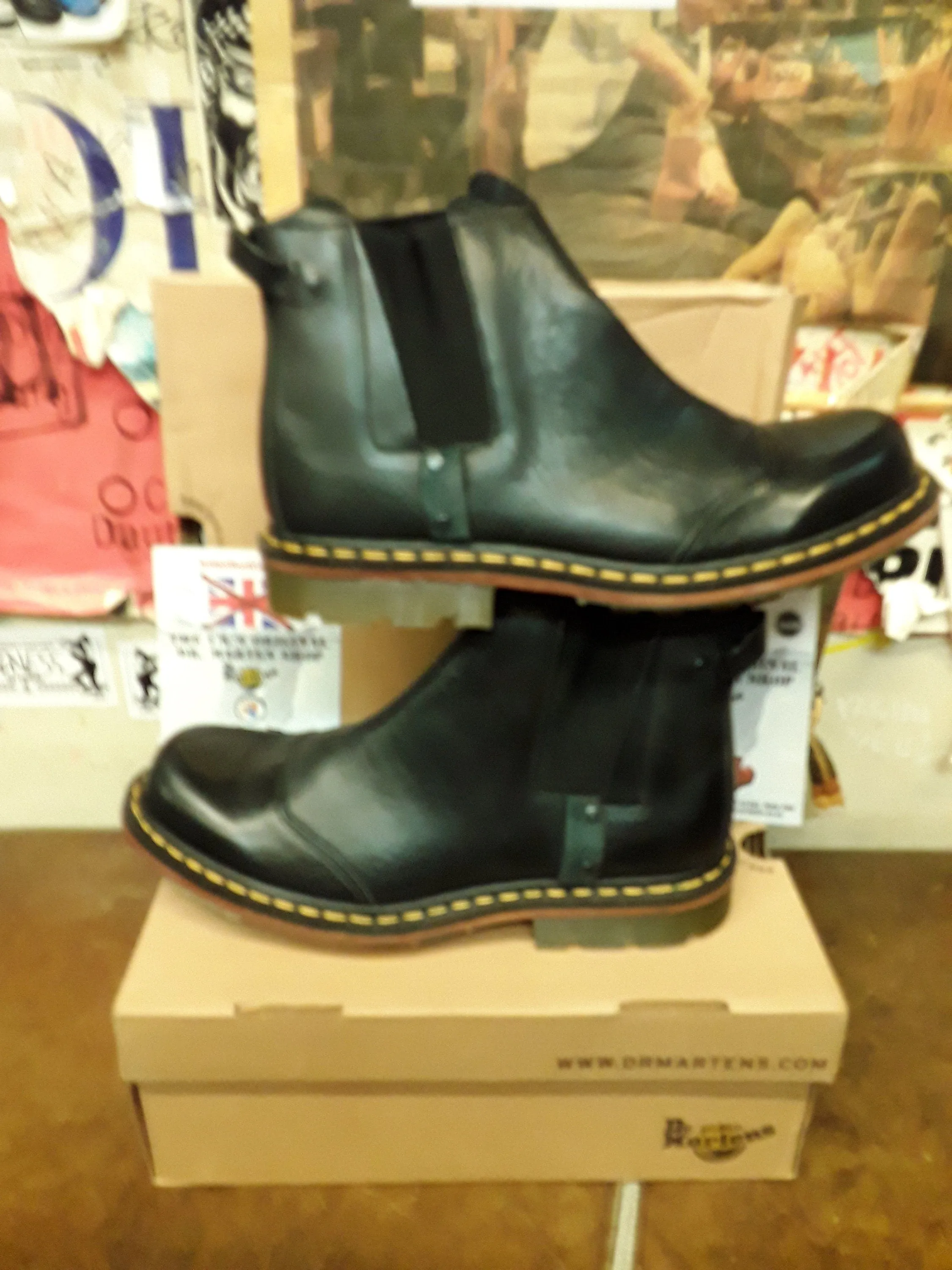 Dr Martens 8b91 Black Chelsea Boot Sizes 11 and 12