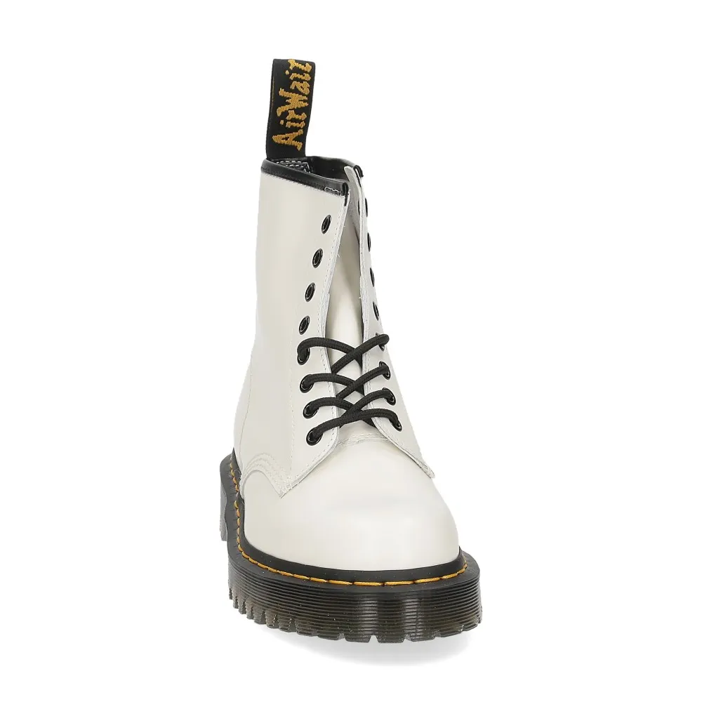 Dr. Martens Anfibio 1460 bex white smooth - Al Siletto | Al Siletto