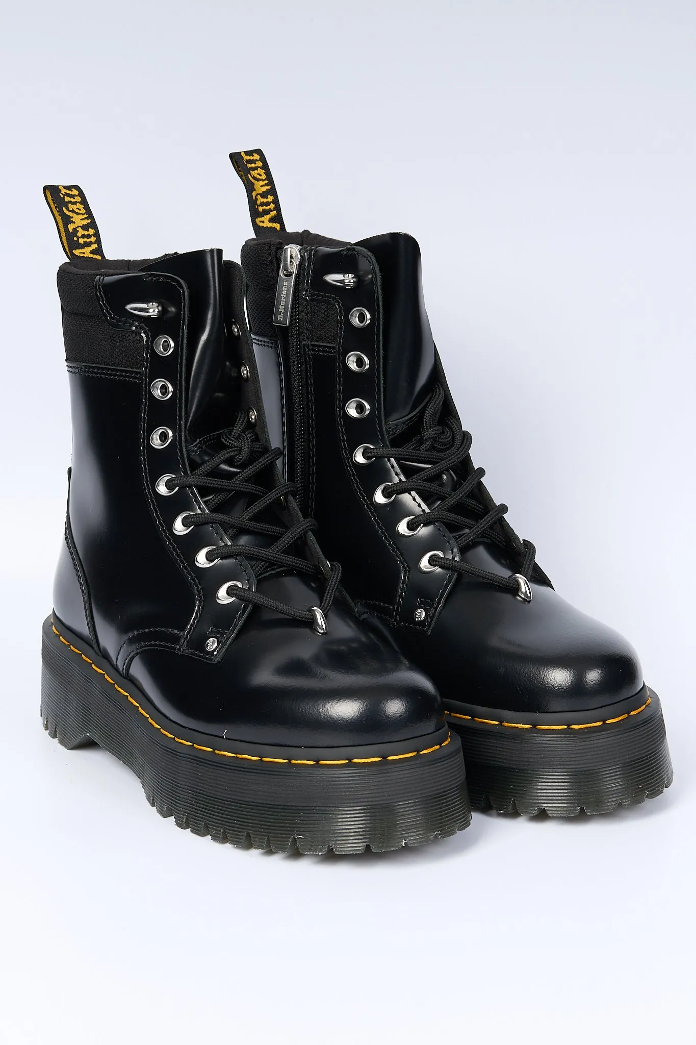 Dr. Martens Stivali Jadon Hardware Nero Donna