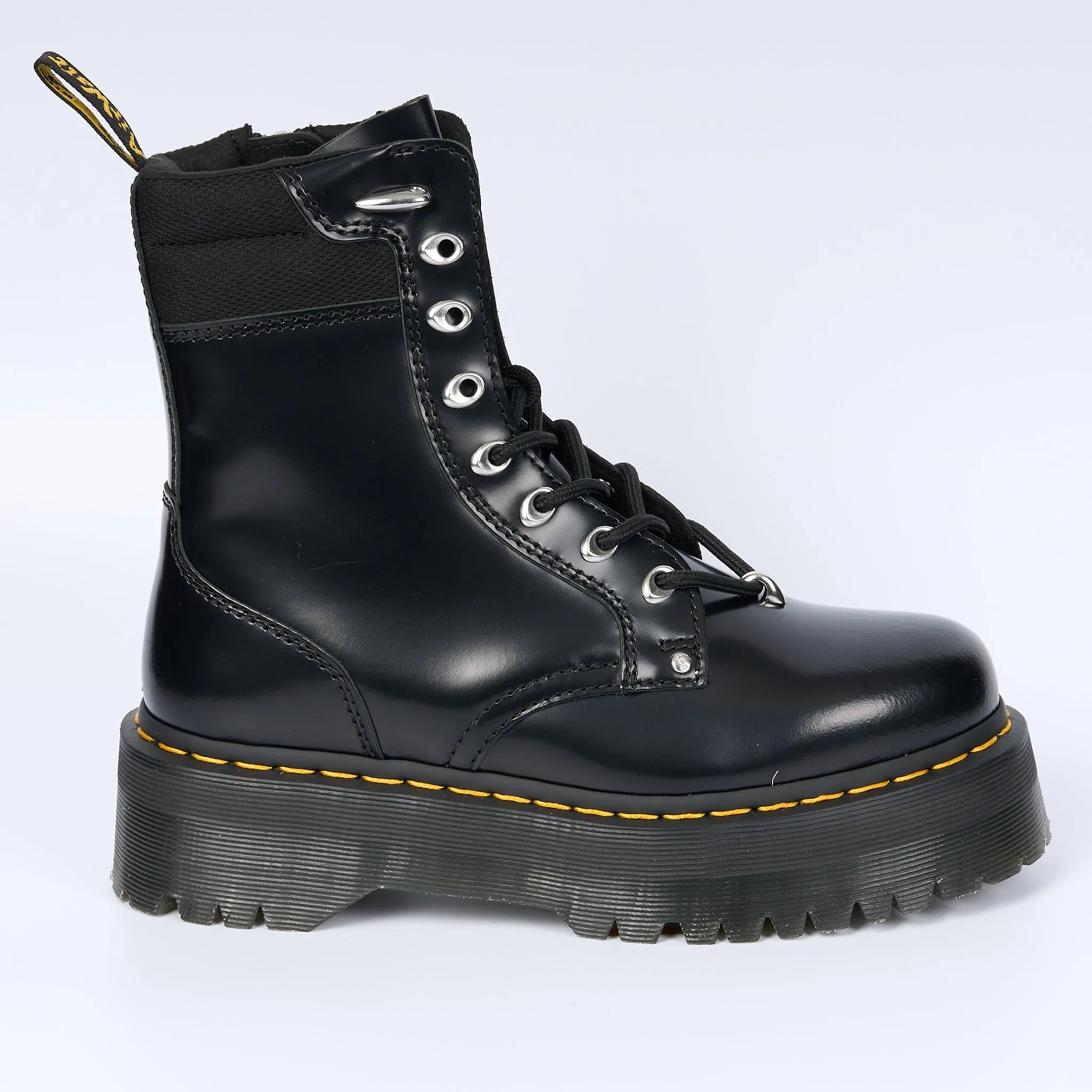 Dr. Martens Stivali Jadon Hardware Nero Donna