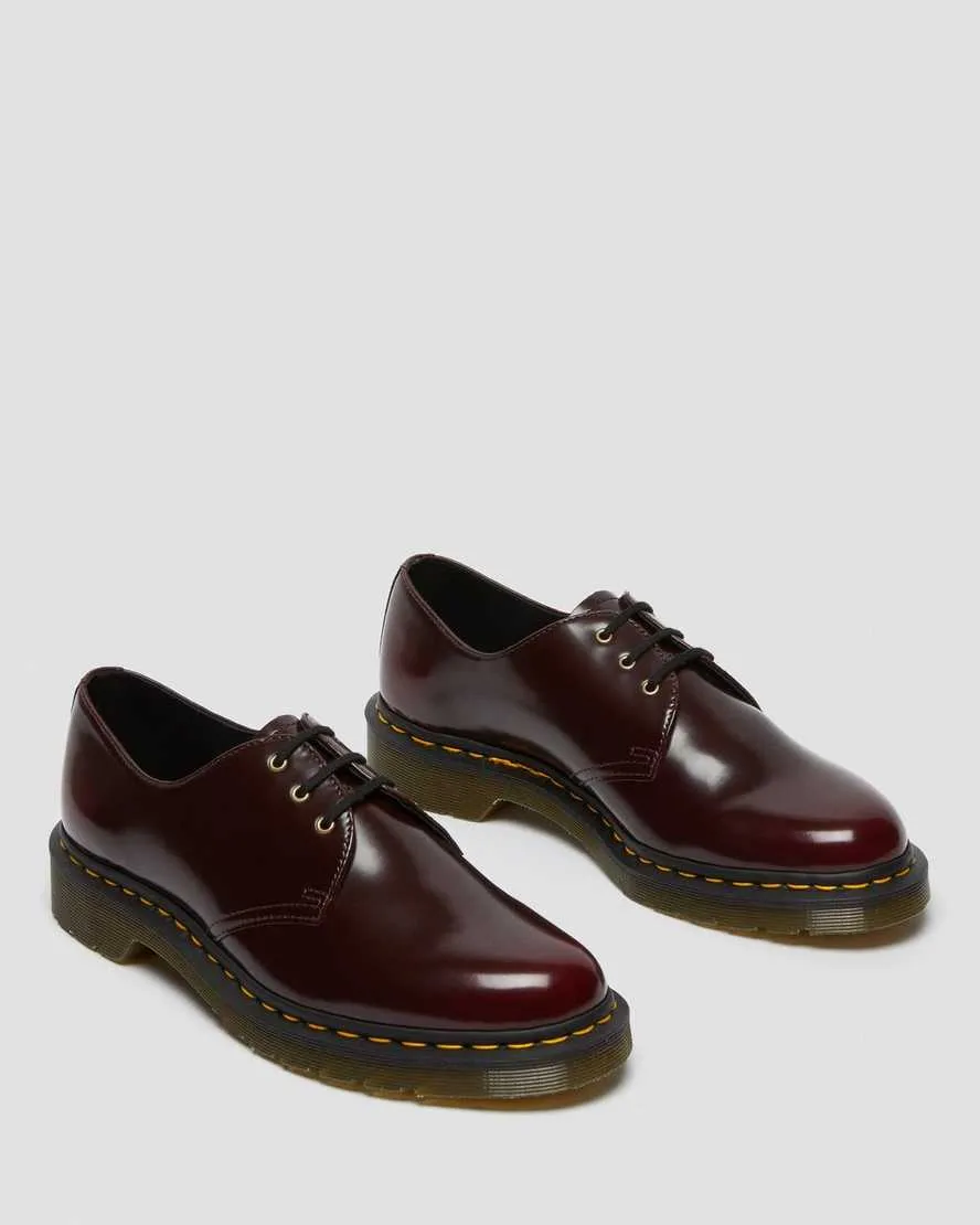 Dr Martens- 1461 Vegan, Cherry Red Oxford Rub Off